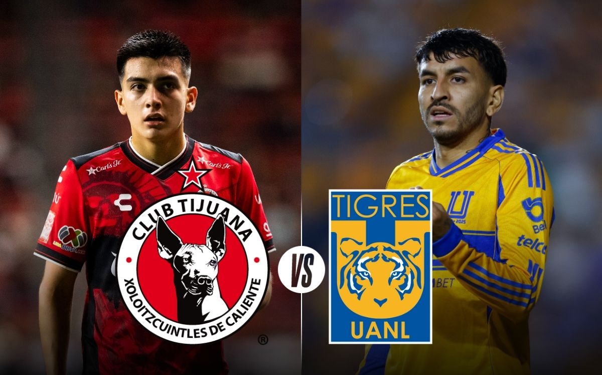 Tijuana vs Tigres EN VIVO: A qué hora y dónde ver partido de IDA de Cuartos de Final de la Liga MX 2025 HOY
