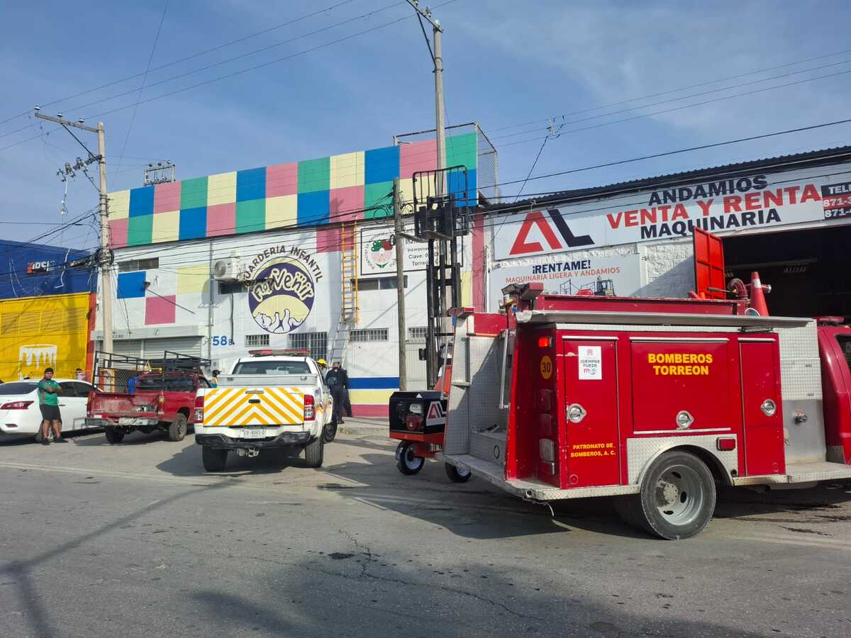 En Torreón, desalojan guardería por presunta fuga de gas. (Milenio Policía)