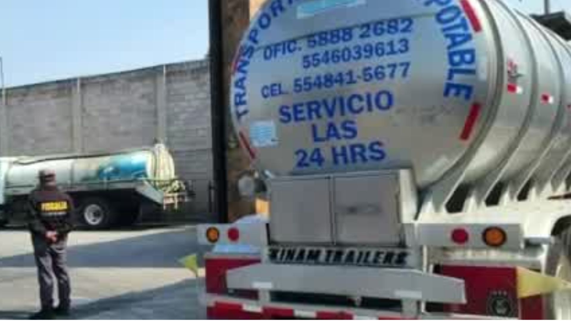 Aseguran siete pozos clandestinos de agua y veinticinco pipas en el Edomex