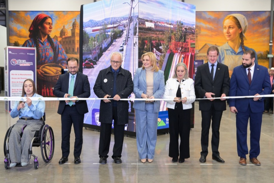 Maru Campos inaugura el Centro de Convenciones Centenario Tres Culturas en Cuauhtémoc