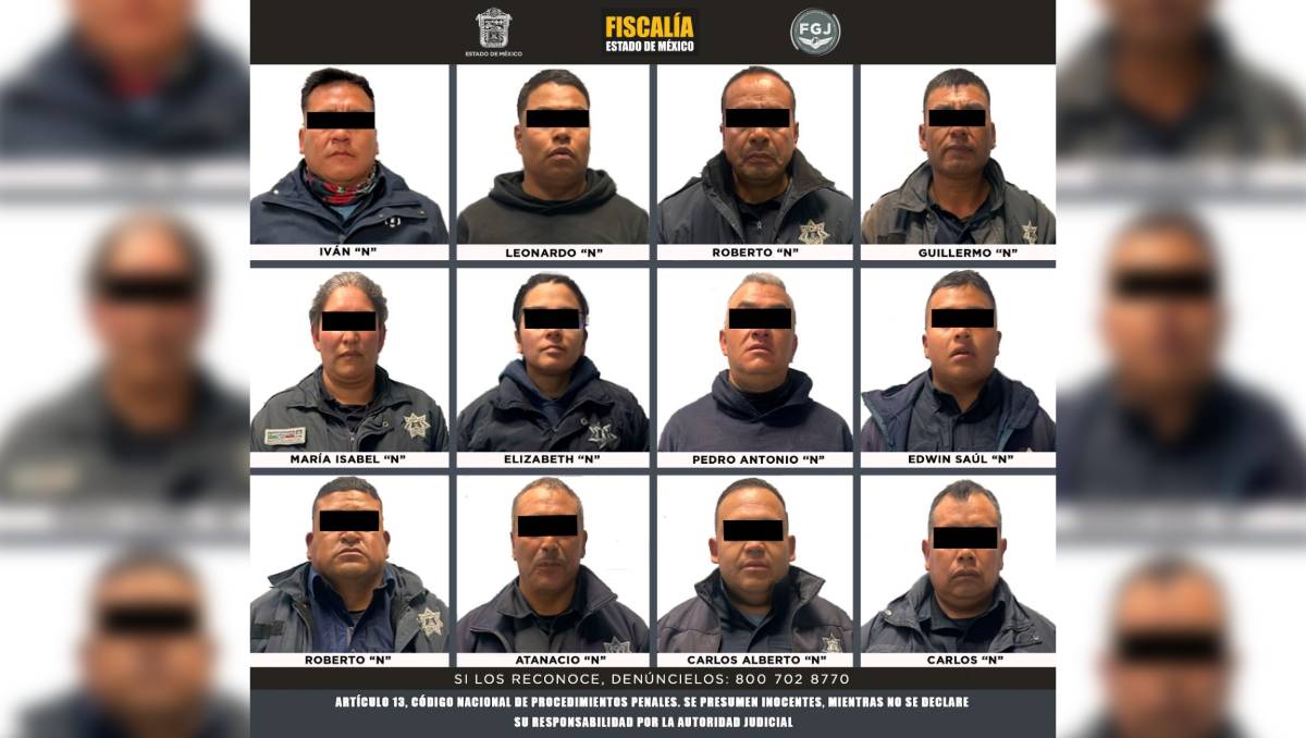 Doce policías de Acambay seguirán proceso tras validarse su detención por un tiroteo con SSEM y Guardia Nacional. Especial