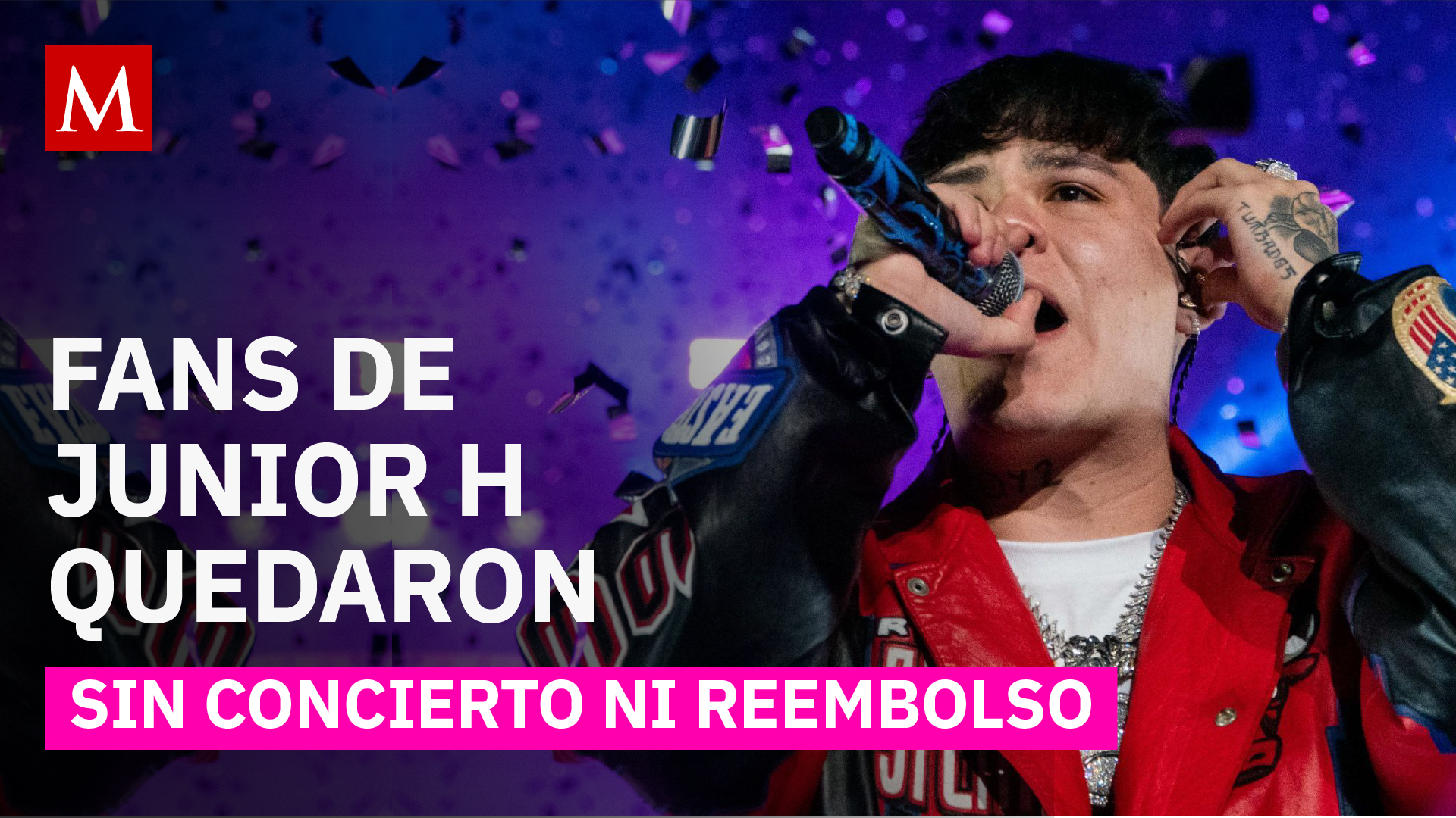 Fans de Junior H en Jalisco no saben dónde está su dinero tras cancelación de concierto