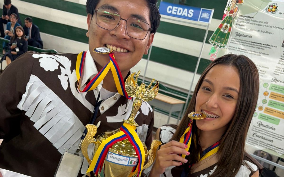 En un foro donde jóvenes de distintos países presentaron ideas brillantes, el proyecto de estos tamaulipecos logró sobresalir. |