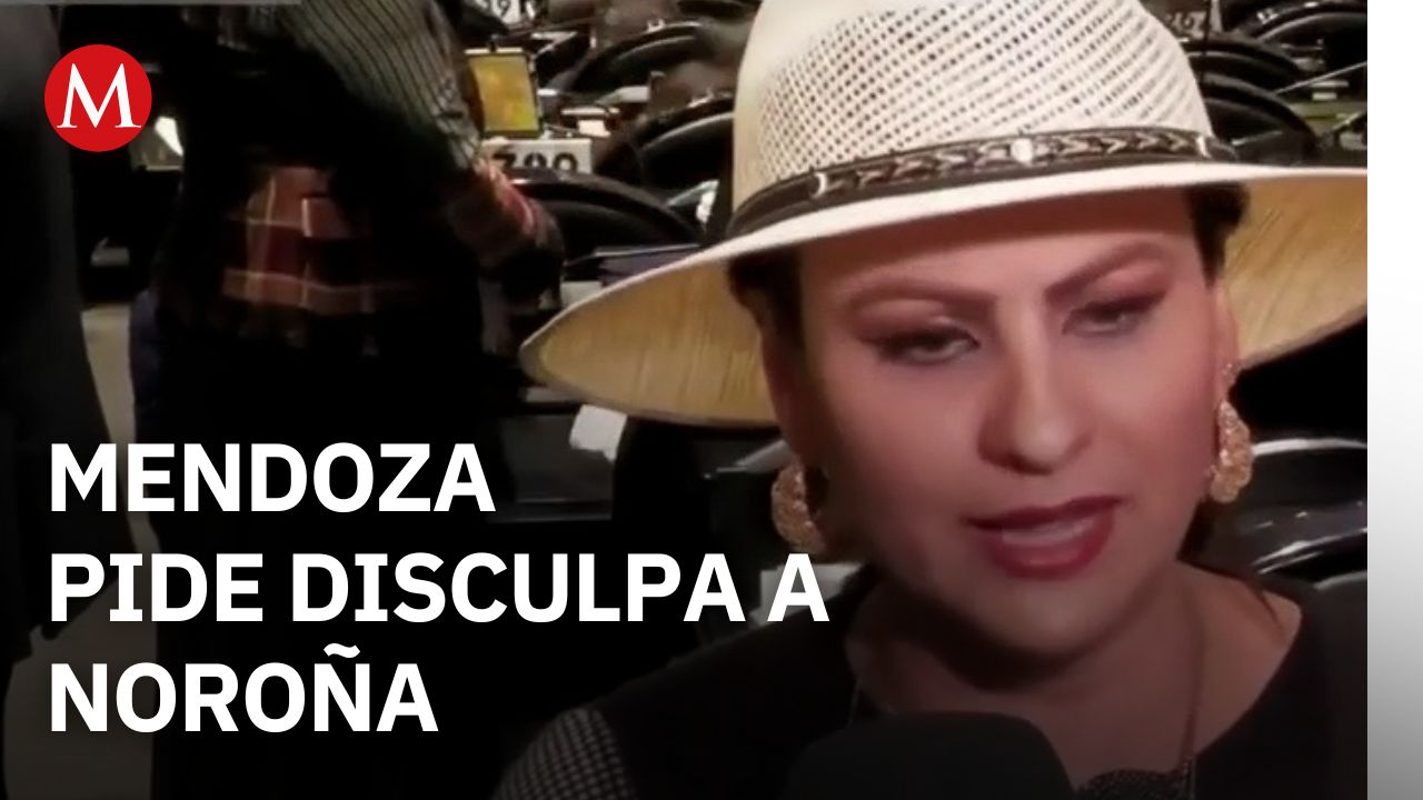 Guadalupe Mendoza exige a Fernández Noroña disculparse con la viuda de Carlos Manzo