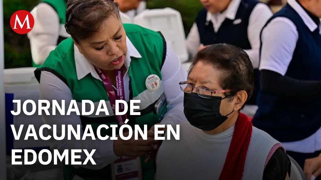 Inicia jornada de vacunación en Edomex para prevenir enfermedades invernales