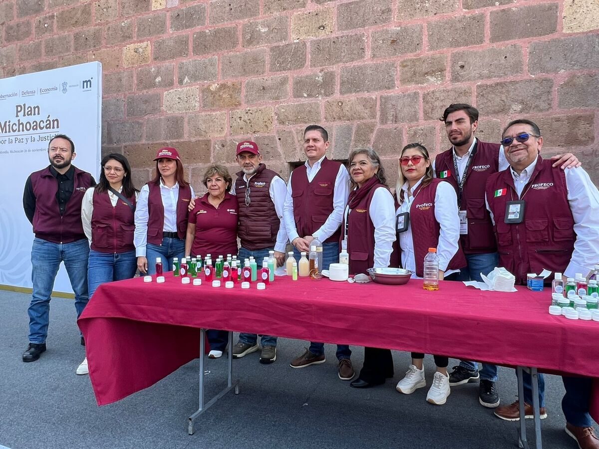 Profeco se suma al Plan Michoacán; instalarán módulos de atención y talleres de economía familiar