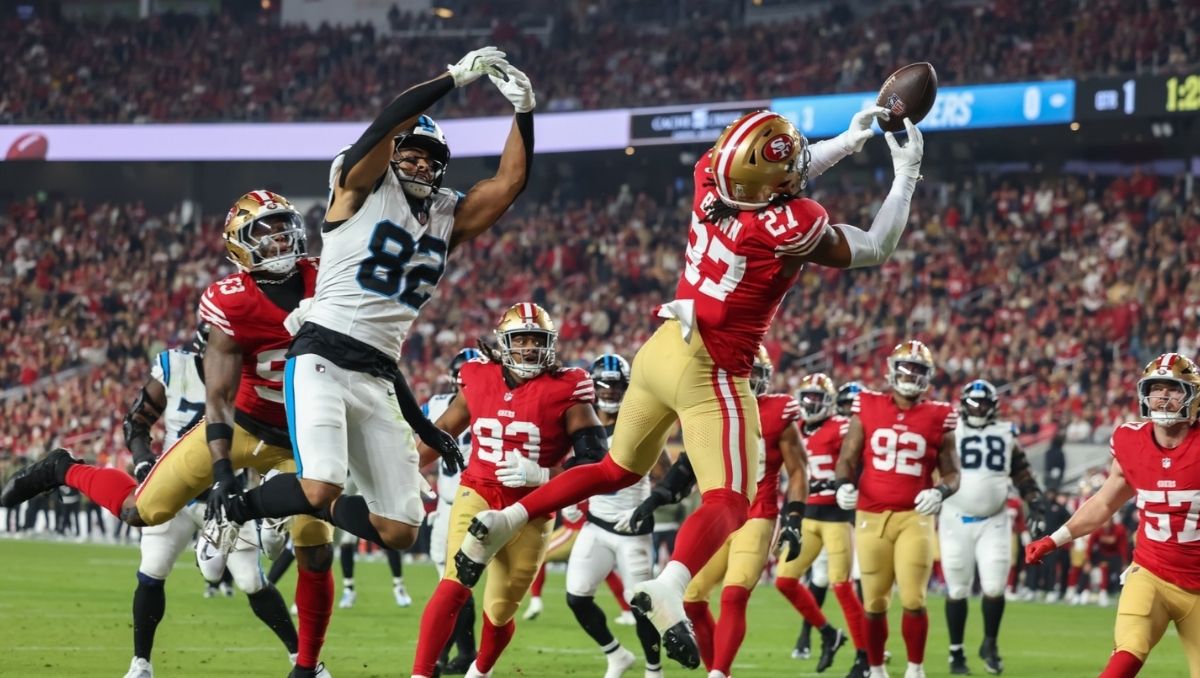 Ji’Ayir Brown logró una intercepción decisiva (Oliver Tapia)