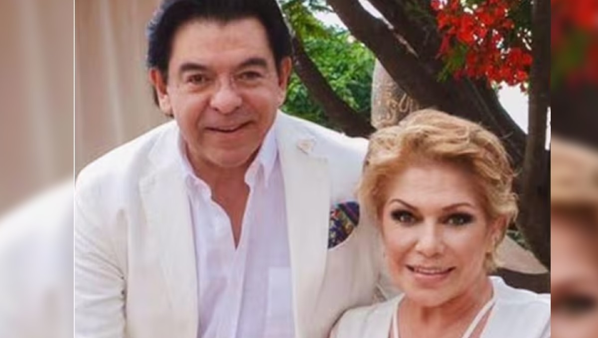 ¿Qué dijo? Jorge Alberto Aguilera acude al funeral de su ex esposa Gabriela Michel, mamá de Aislinn Derbez | VIDEO