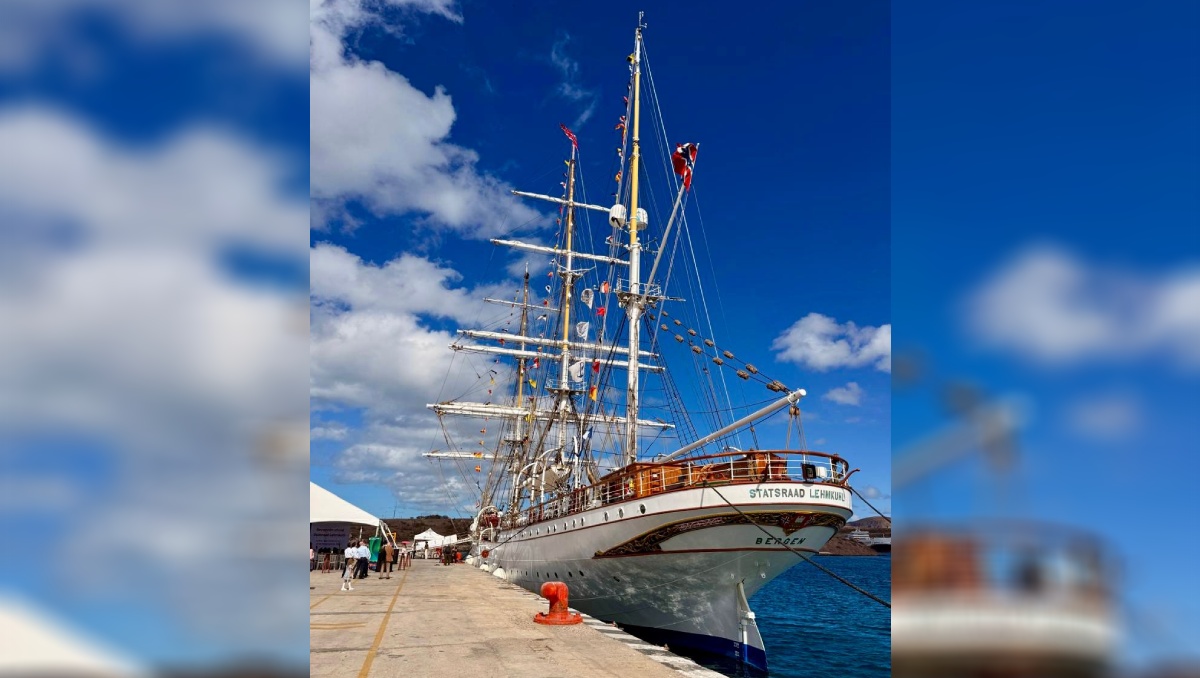La embarcación llegó como parte de acuerdos en favor del medio ambiente. | Especial