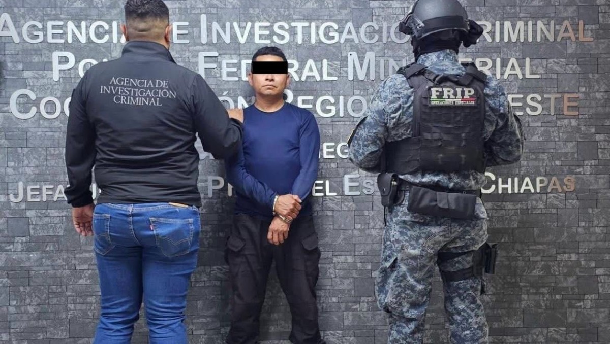 Detienen a 'El Coreano', vinculado al caso rancho Izaguirre - La Vega, en Chiapas