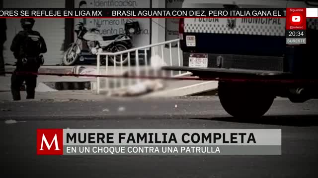 Muere familia en choque contra patrulla de la GN | Jaime Núñez, 26 de noviembre de 2025