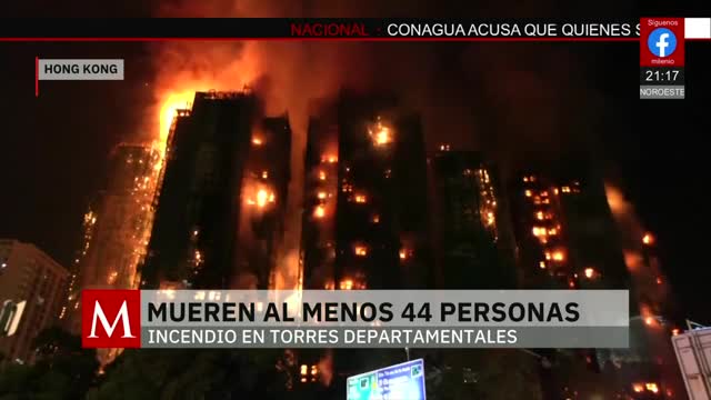 44 muertos por incendio en Hong Kong | Paola Barquet, 26 de noviembre de 2025