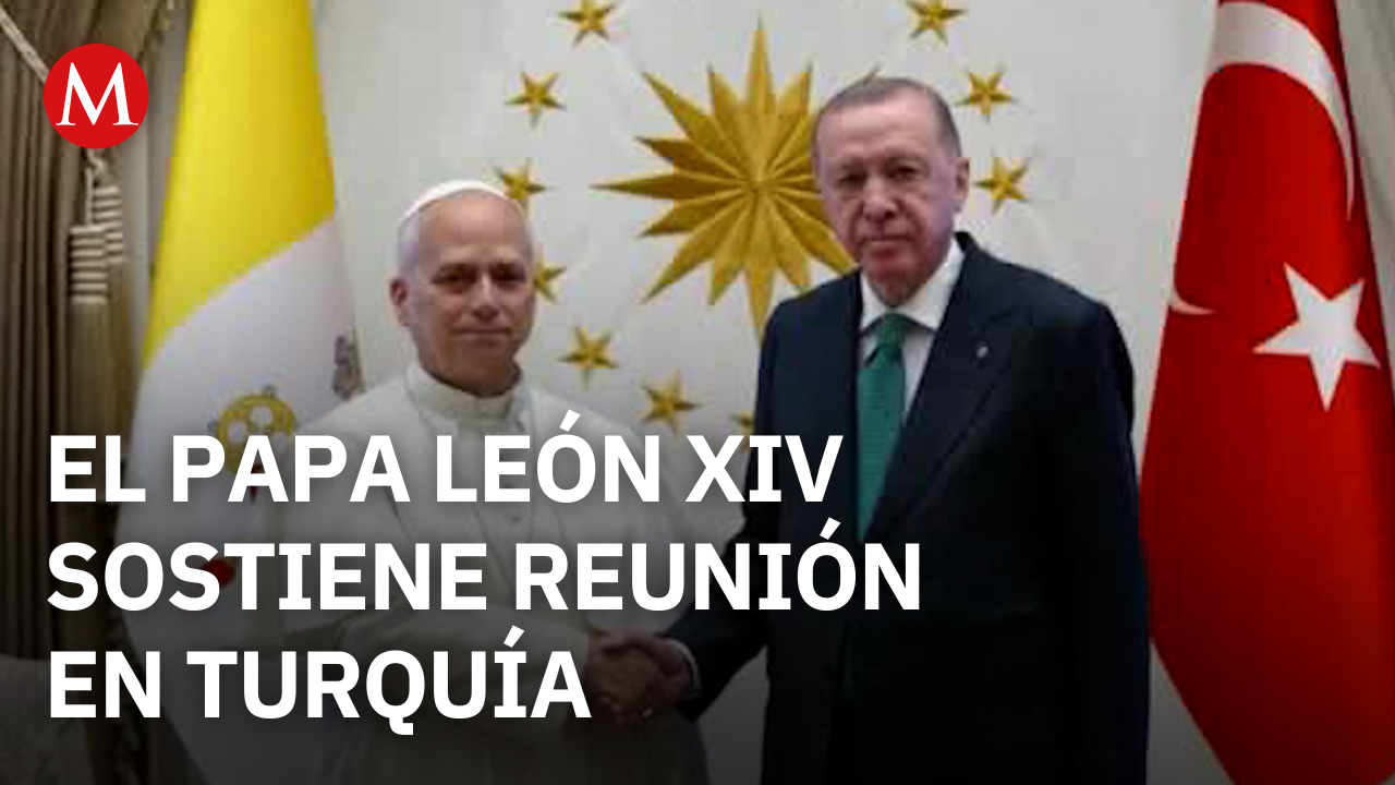 El papa León XIV sostiene reunión bilateral con el presidente de Turquía