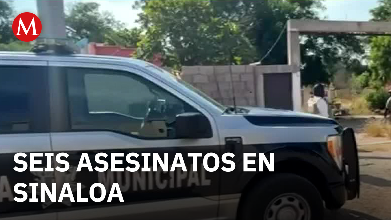 Seis personas asesinadas en un día en Sinaloa; dos casos se investigan como feminicidio