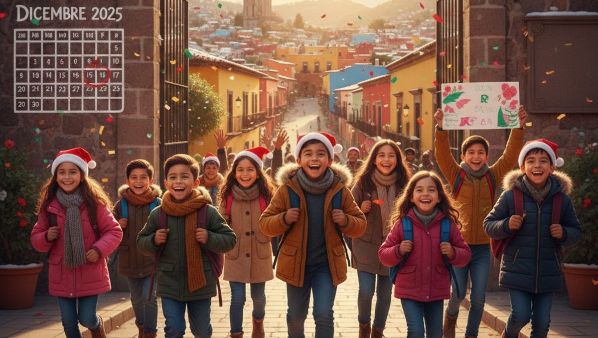 ¿Quieres saber cuándo inician las vacaciones de diciembre 2025 en Guanajuato? | Imagen creada con IA.