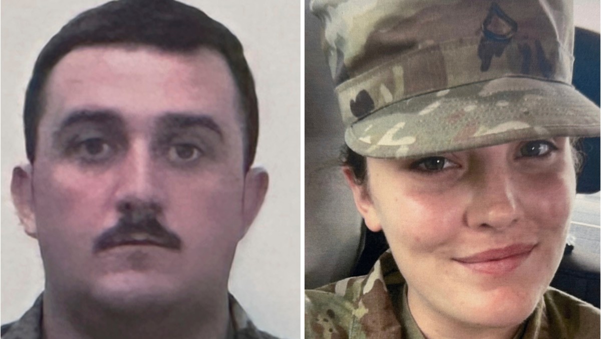 Sarah y Andrew, los soldados de 20 y 24 años asesinados en Washington