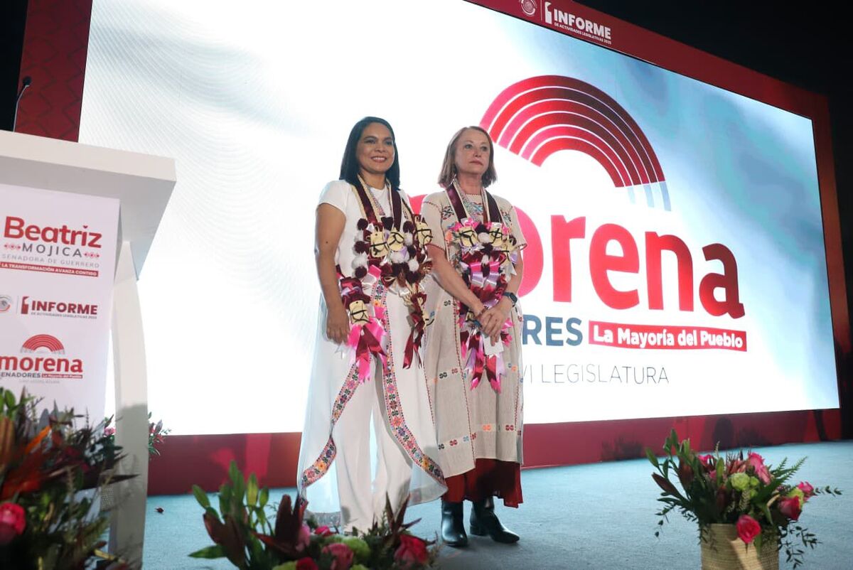 La senadora Beatriz Mojica destacó apoyos sociales y reformas en beneficio de Guerrero. | Especial