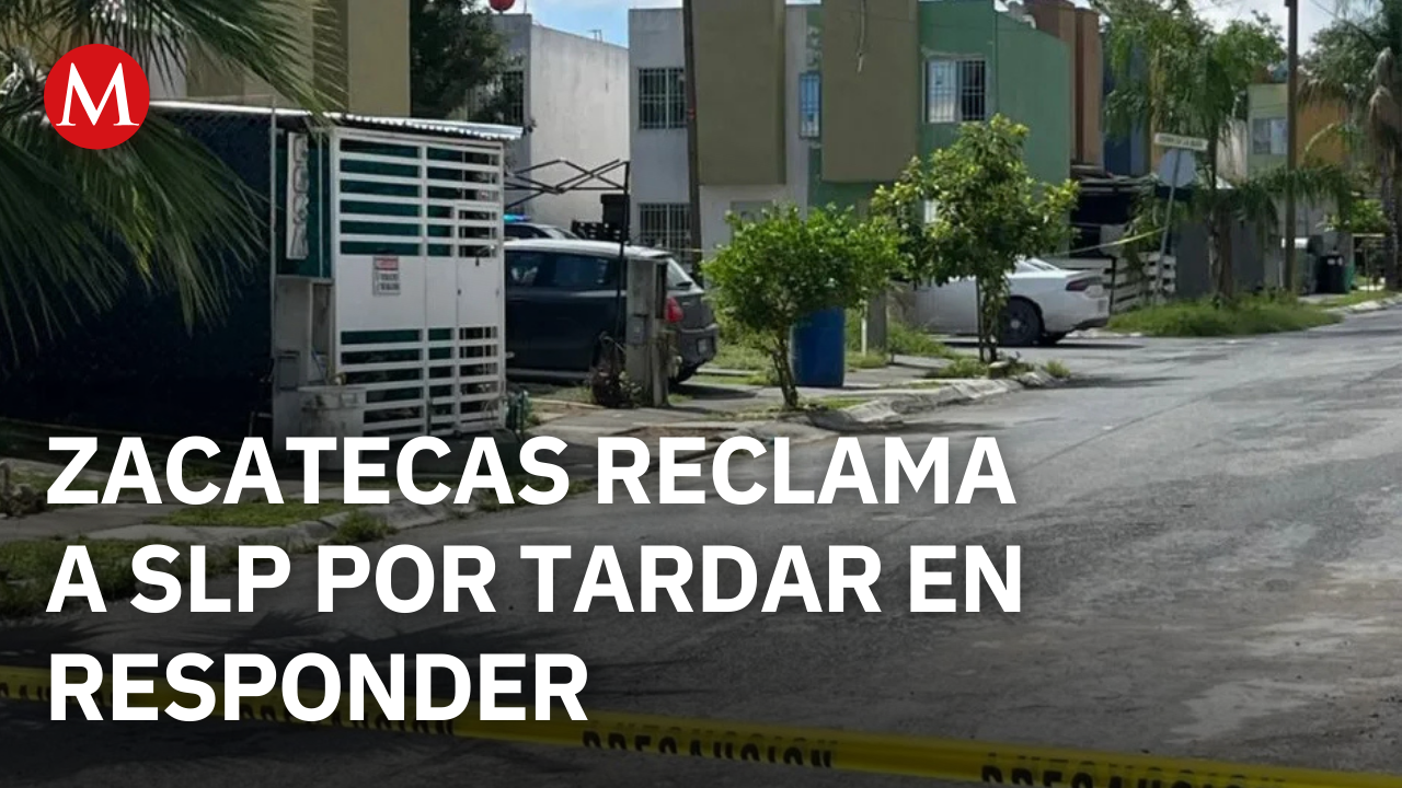 Zacatecas reclama a SLP por tardanza en caso de policías que alteraron escena del crimen