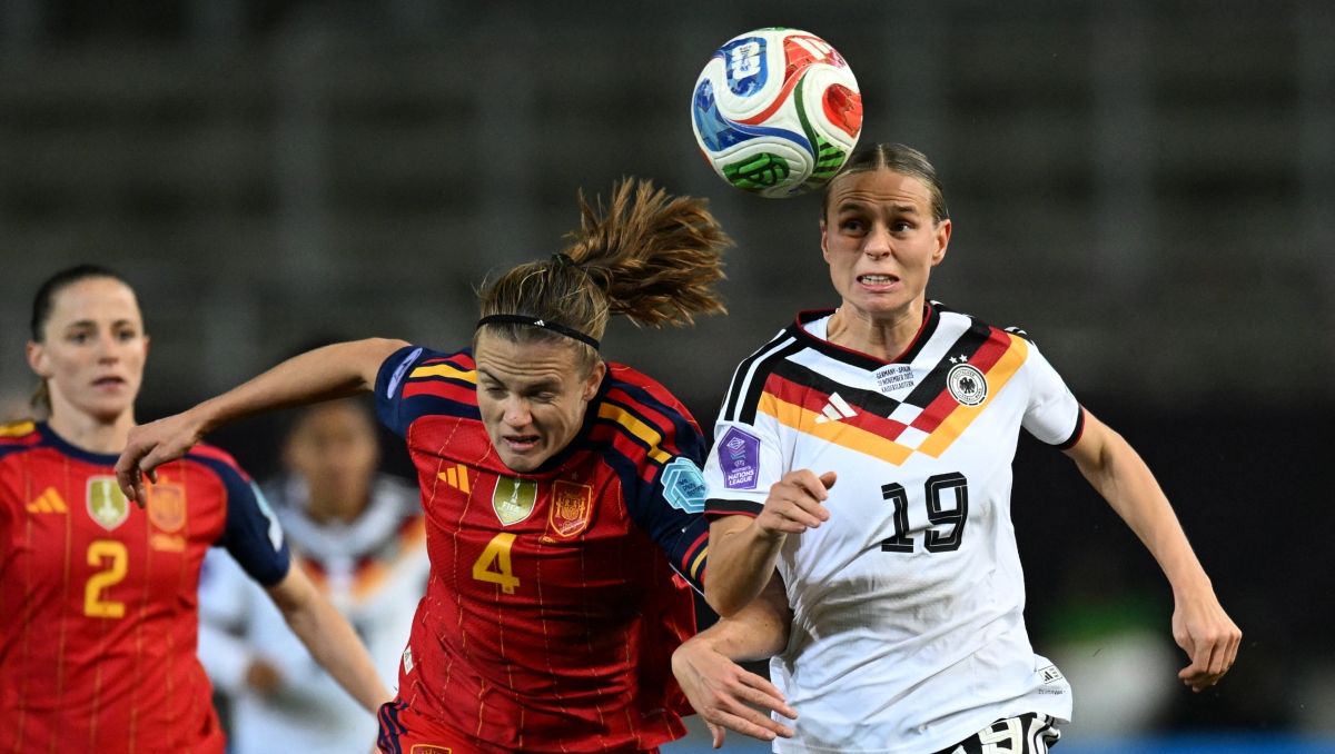 España resiste el dominio de Alemania en la ida de la final de UEFA Nations League Femenil