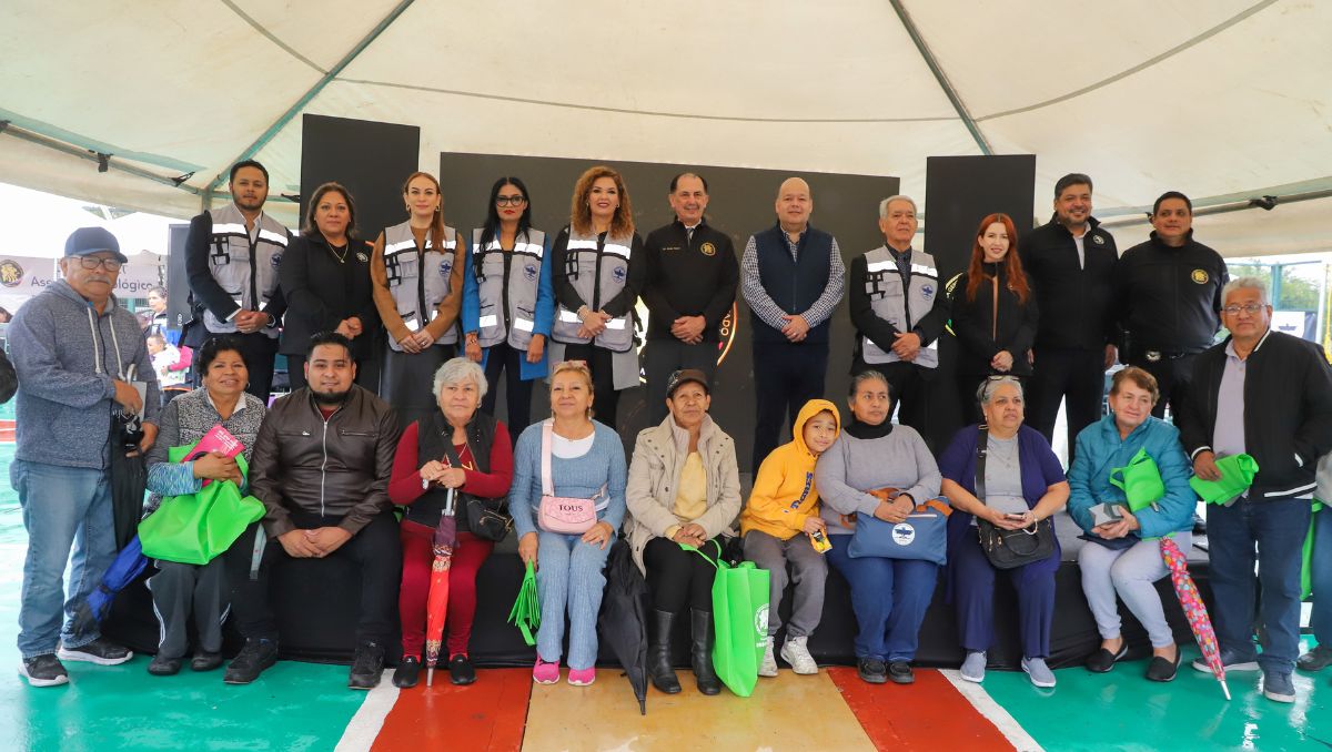 A la jornada de servicio asistieron el fiscal de NL, Javier Flores y la presidenta del TSJ, Laura Perla Córdova.  | Especial