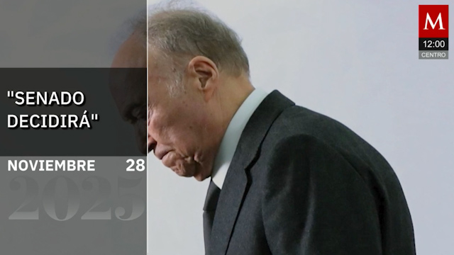 Milenio Noticias, con Carlos Zúñiga, 28 de noviembre de 2025