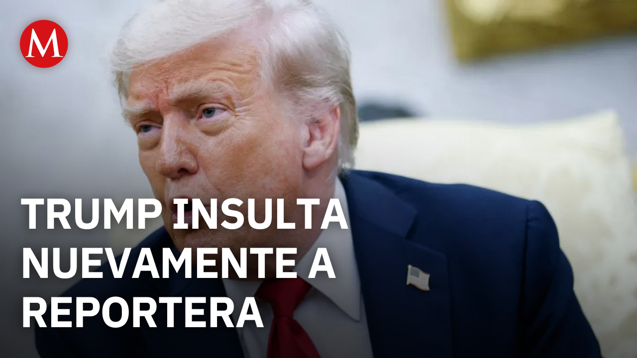 Trump insulta a reportera tras pregunta sobre afganos; vuelve a arremeter contra periodista