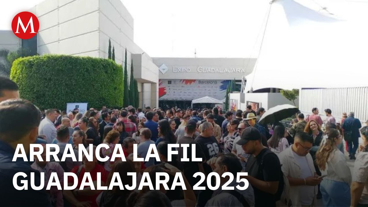Arranca la FIL Guadalajara 2025; Barcelona es la ciudad invitada