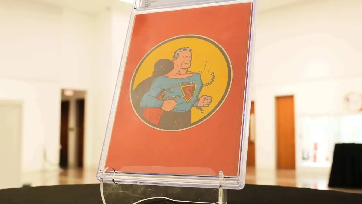 Copia del primer cómic de Superman bate récord histórico y se vende por más de 9 millones de dólares