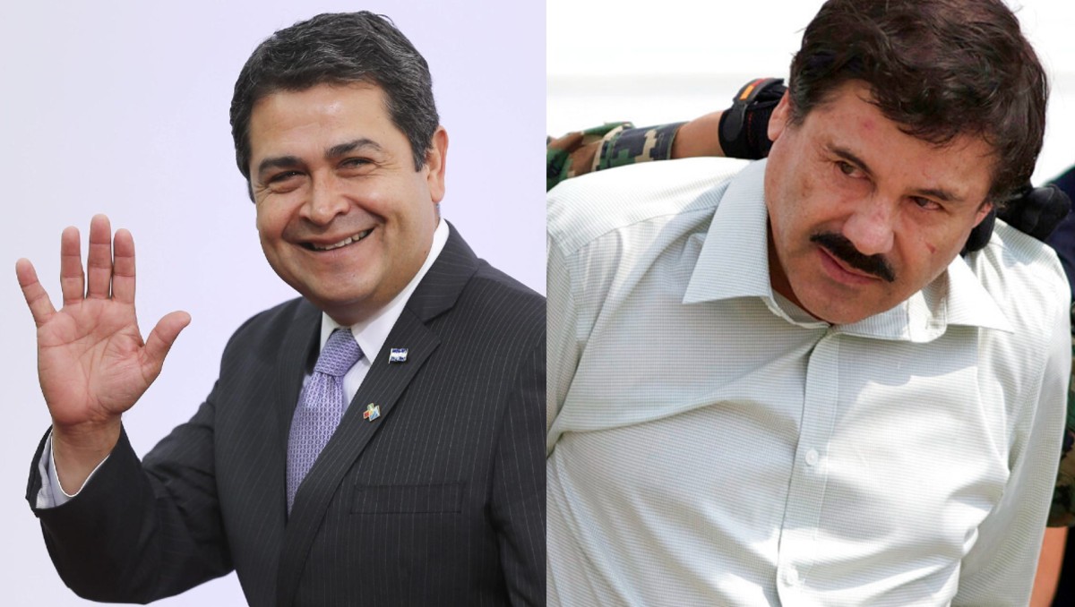 Esto sabemos de la relación de Juan Orlando Hernández, ex presidente de Honduras y 'El Chapo' Guzmán
