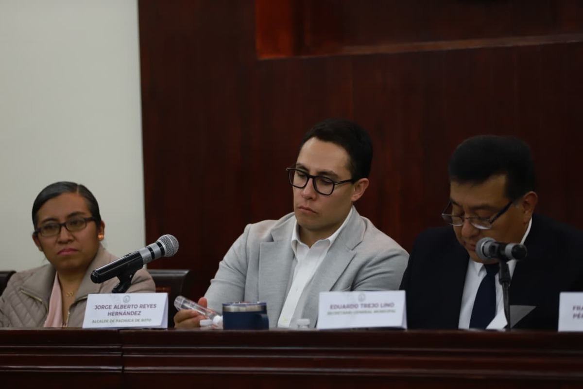 Jorge Reyes Hernández, presidente municipal de Pachuca. (Jorge Sánchez)