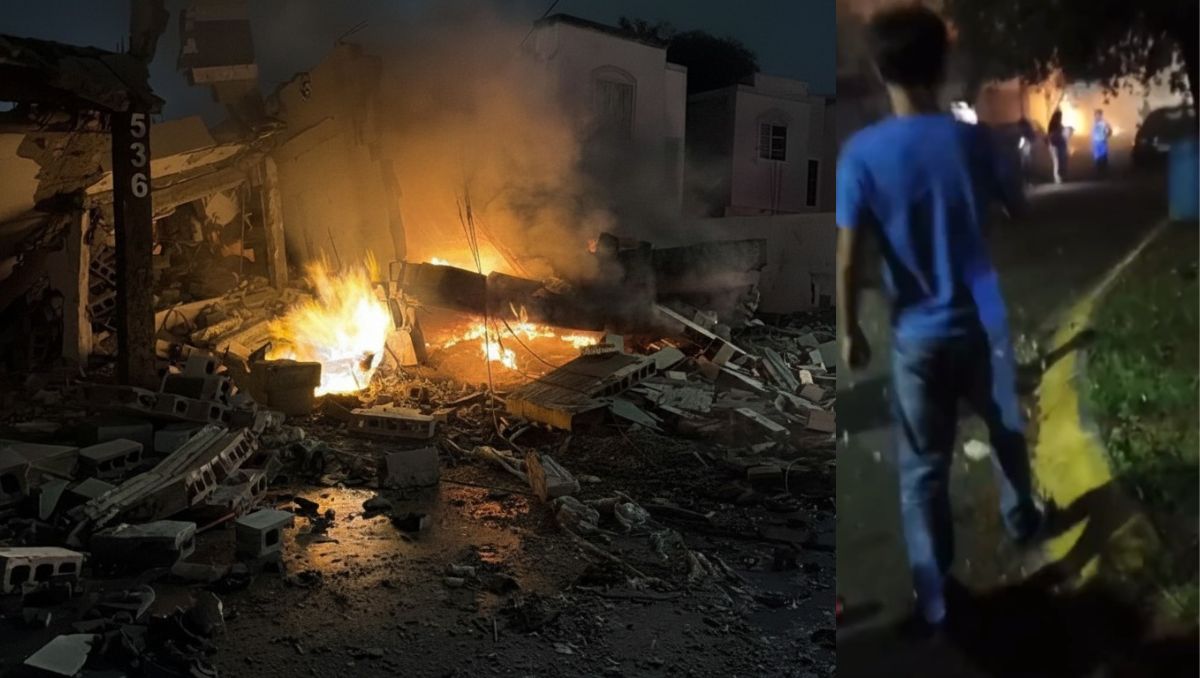 A pesar del peligro que implicaba volver a la zona donde las llamas seguían vivas, el menor quiso regresar por su madre. Leonel Rocha y Especial