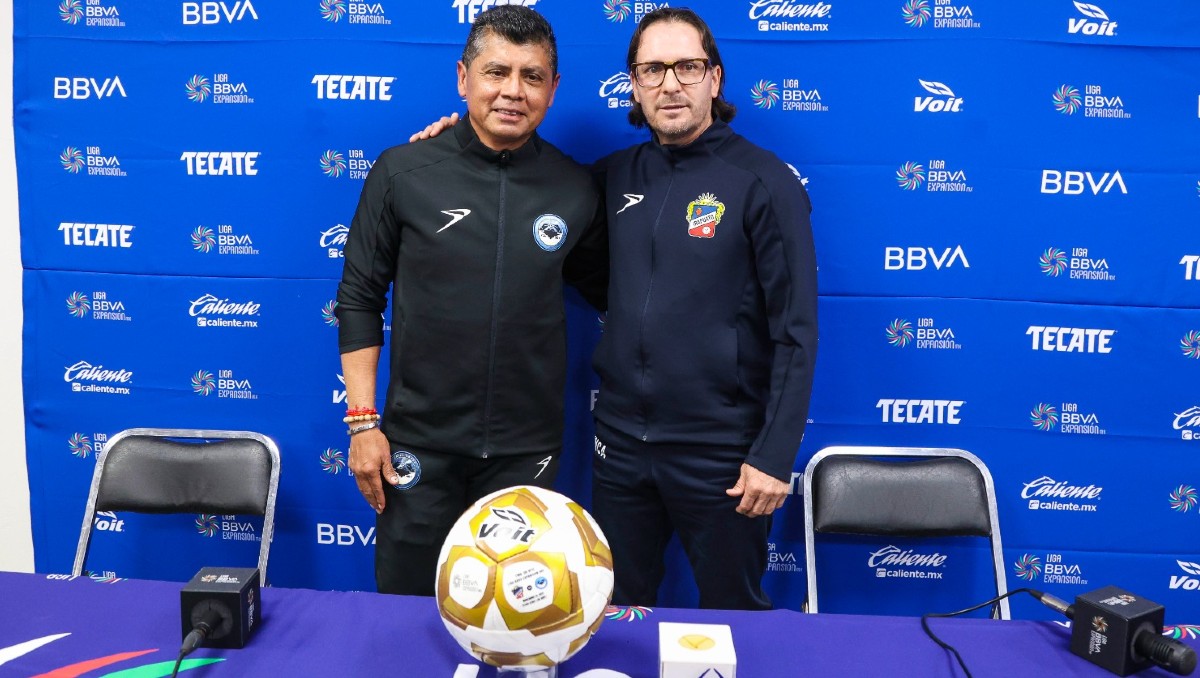 Marco Antonio Ruiz y Daniel Alcántar, entrenadores protagonistas de la final de la Liga de Expansión.