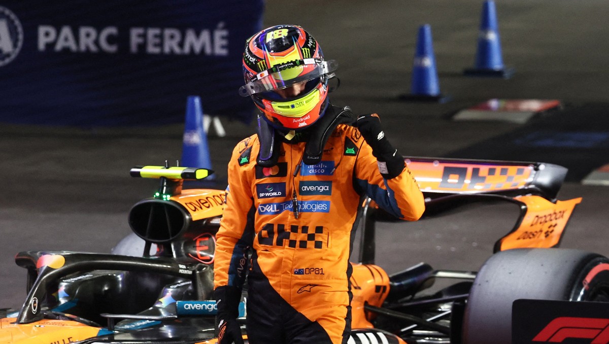 Oscar Piastri tambalea la coronación de Norris al ganar la pole position del GP de Qatar