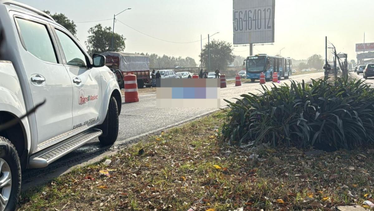 Una persona murió tras ser arrollada este sábado en los carriles exclusivos del Mexibús Línea 1, en Ecatepec. Especial