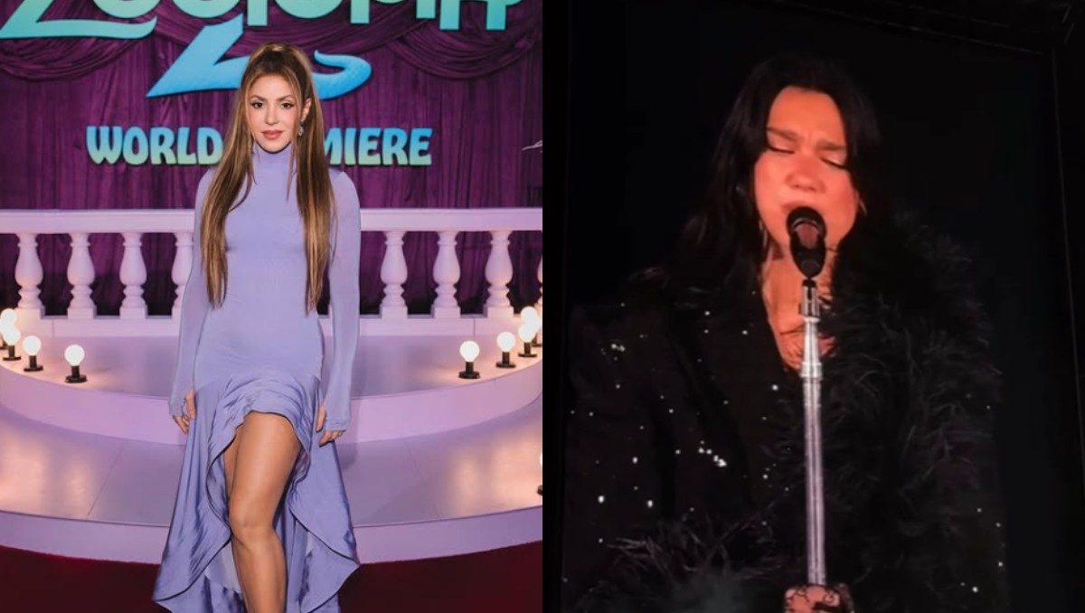 "La música nos une": Shakira le agradece a Dua Lipa por cantar 'Antología' en su concierto en Colombia | VIDEO
