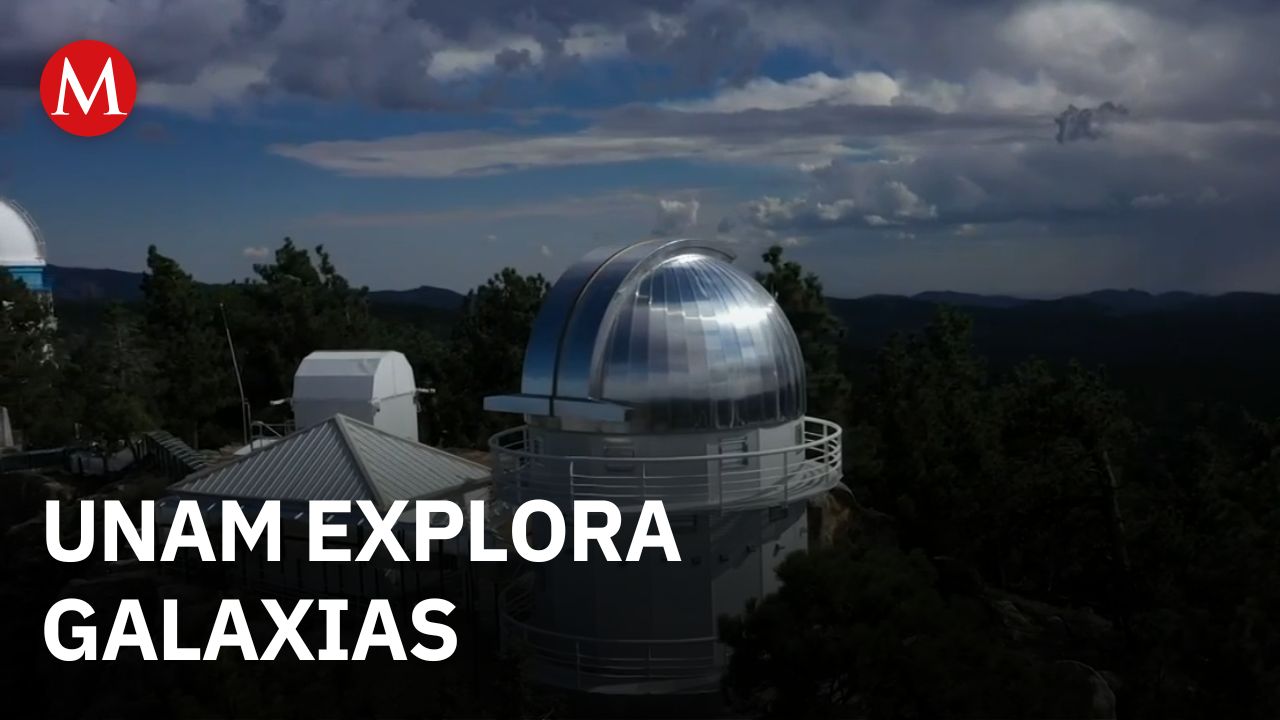 UNAM analiza una galaxia con el telescopio robótico Colibrí