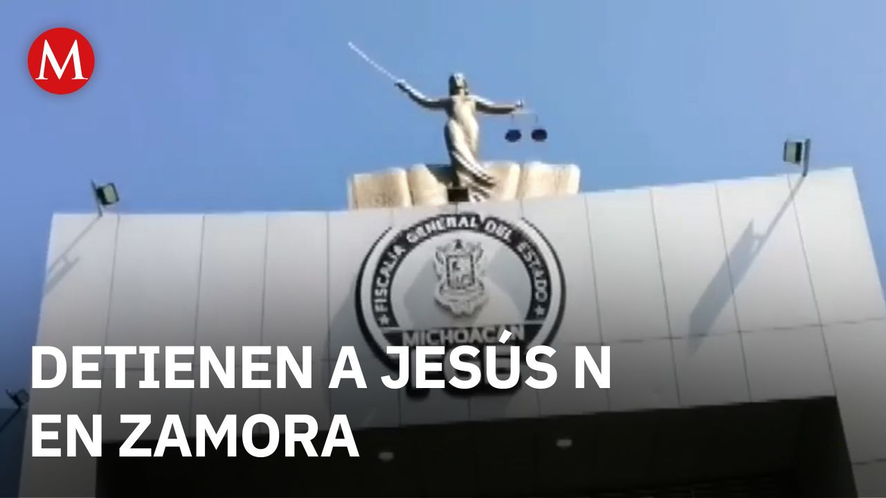 Detienen a Jesús ´N´ por secuestro y triple homicidio en Zamora