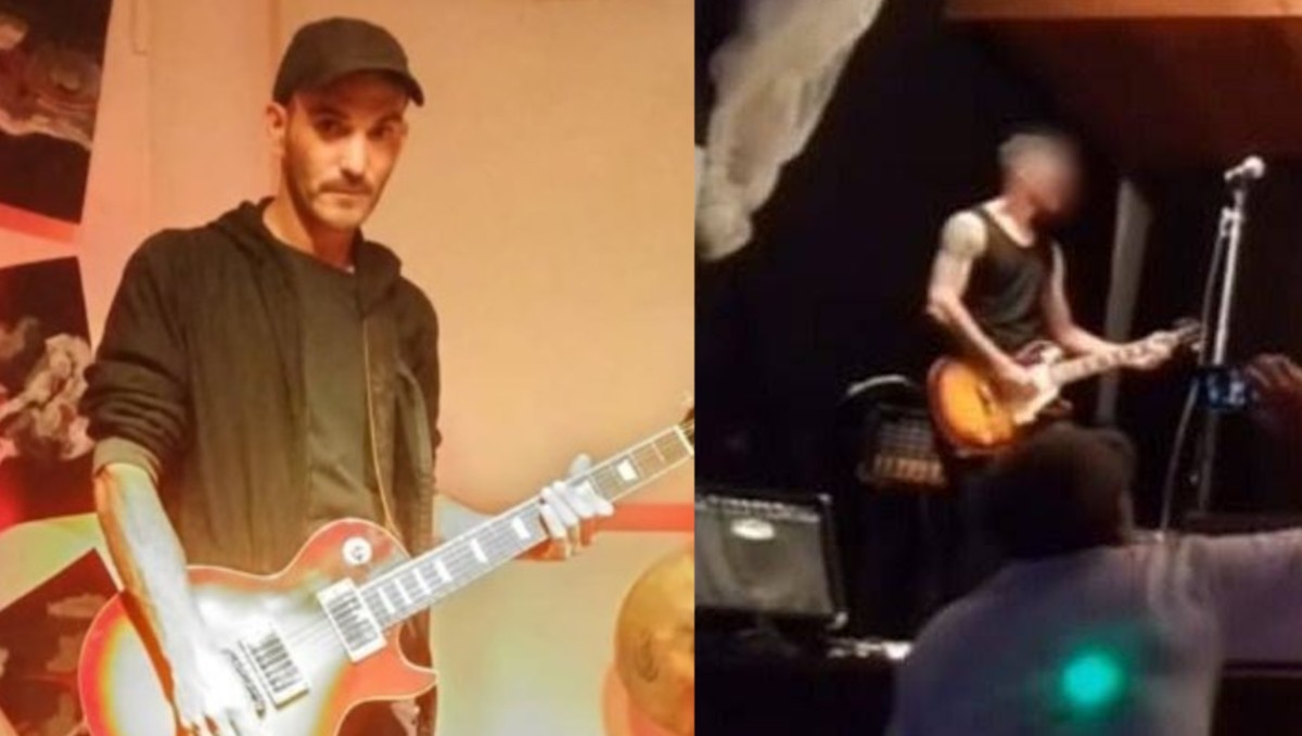 "Te fuiste como quisiste": guitarrista de banda punk se 'desploma' en pleno escenario y pierde la vida