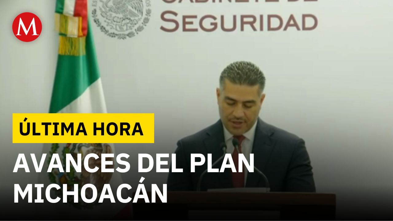 Harfuch y Gabinete de Seguridad informan avances del Plan Michoacán