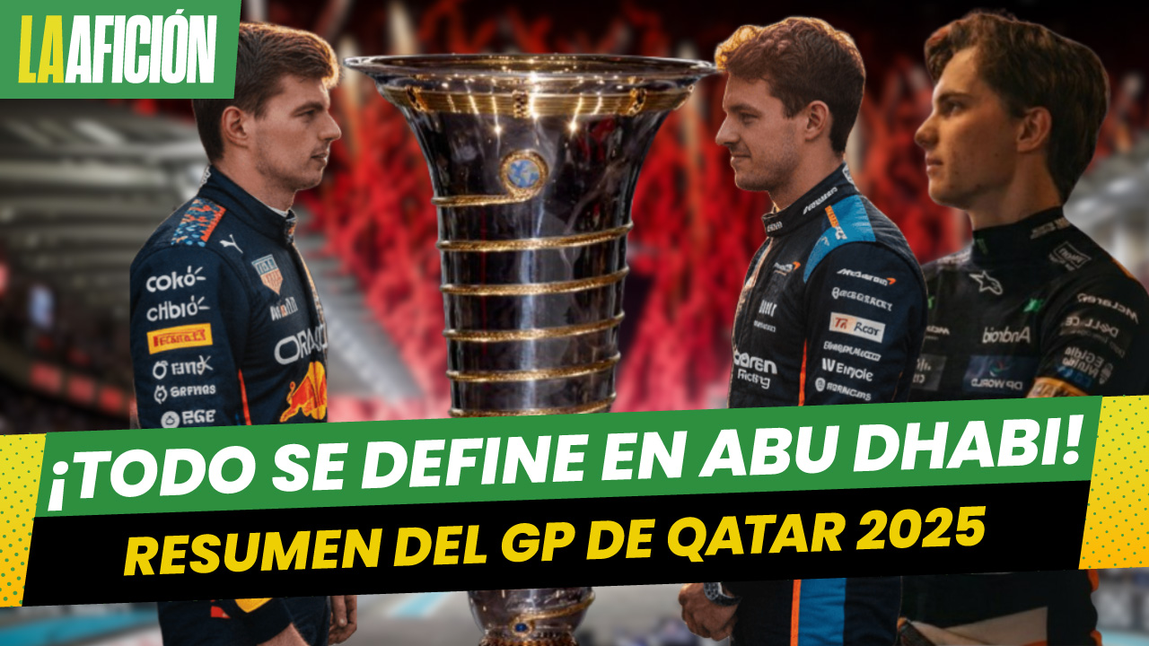 Verstappen se impone a McLaren para ganar el GP de Qatar y manda la definición del título de F1 a Abu Dhabi
