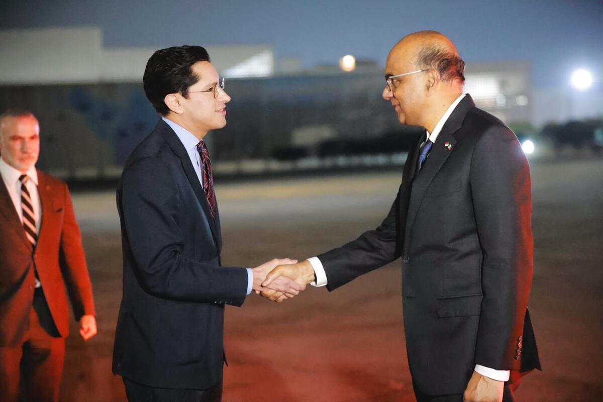 Cancillería recibe a Tharman Shanmugaratnam, presidente de Singapur