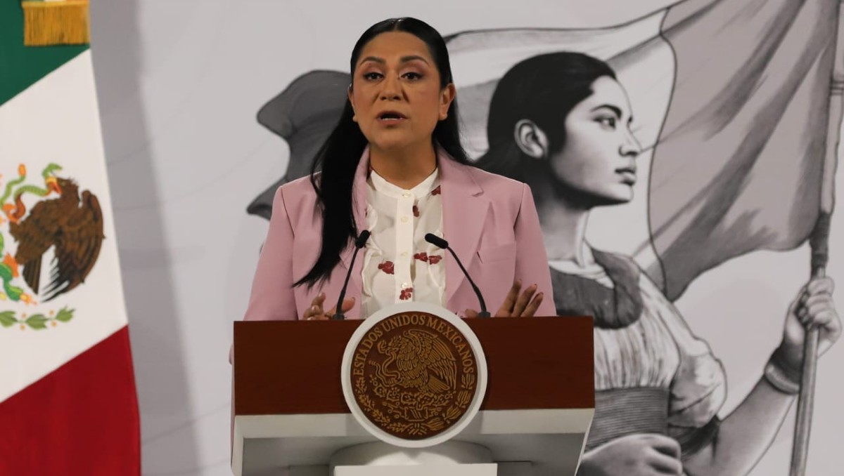 Ariadna Montiel informó sobre la inversión del gobierno en programas sociales. | Javier Ríos