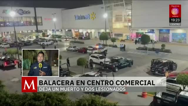 Balacera en plaza comercial deja dos muertos y dos lesionados | Jaime Núñez, 1 de diciembre de 2025