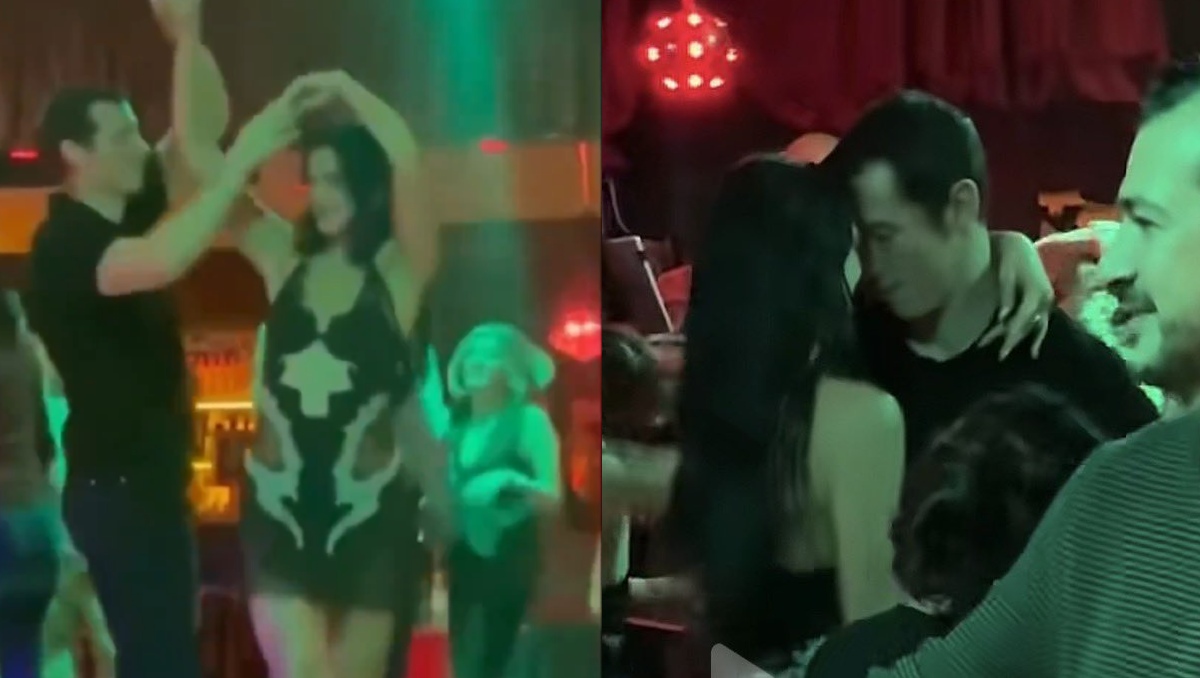 Captan a Dua Lipa y Callum Turner bailando salsa en la Roma, CdMx | VIDEO