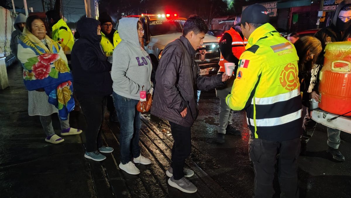 El chocolate y la cobija les fue de utilidad a las personas de la zona de San Rafael | Agustín Martínez