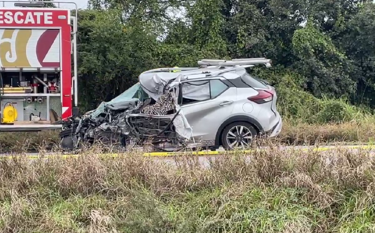 Choque en carretera Victoria–Monterrey deja una persona sin vida