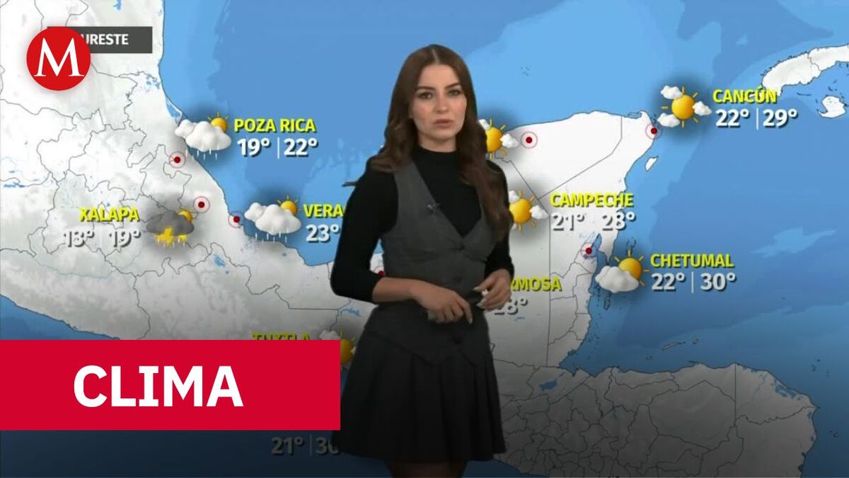 Clima de hoy lunes 1 de diciembre de 2025 | Pronóstico con Sandy Tok