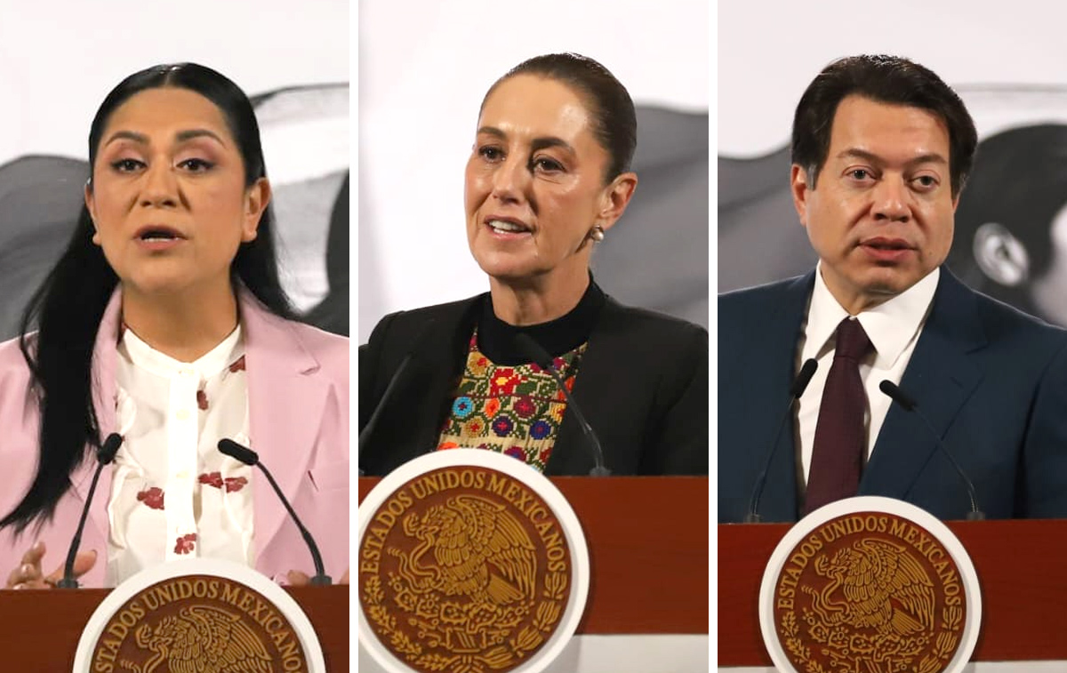 Conferencia de prensa de la presidenta Claudia Sheinbaum en Palacio Nacional del 1 de diciembre. | Javier Ríos