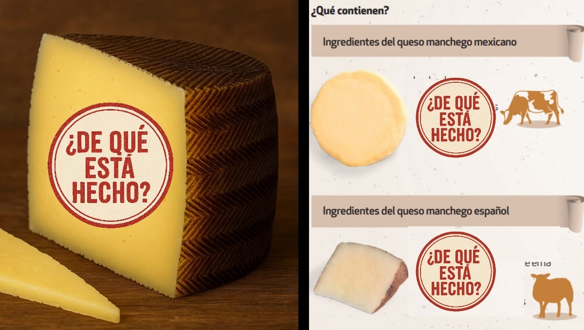 ¿De qué está hecho el queso manchego? Estos son TODOS los ingredientes que contiene