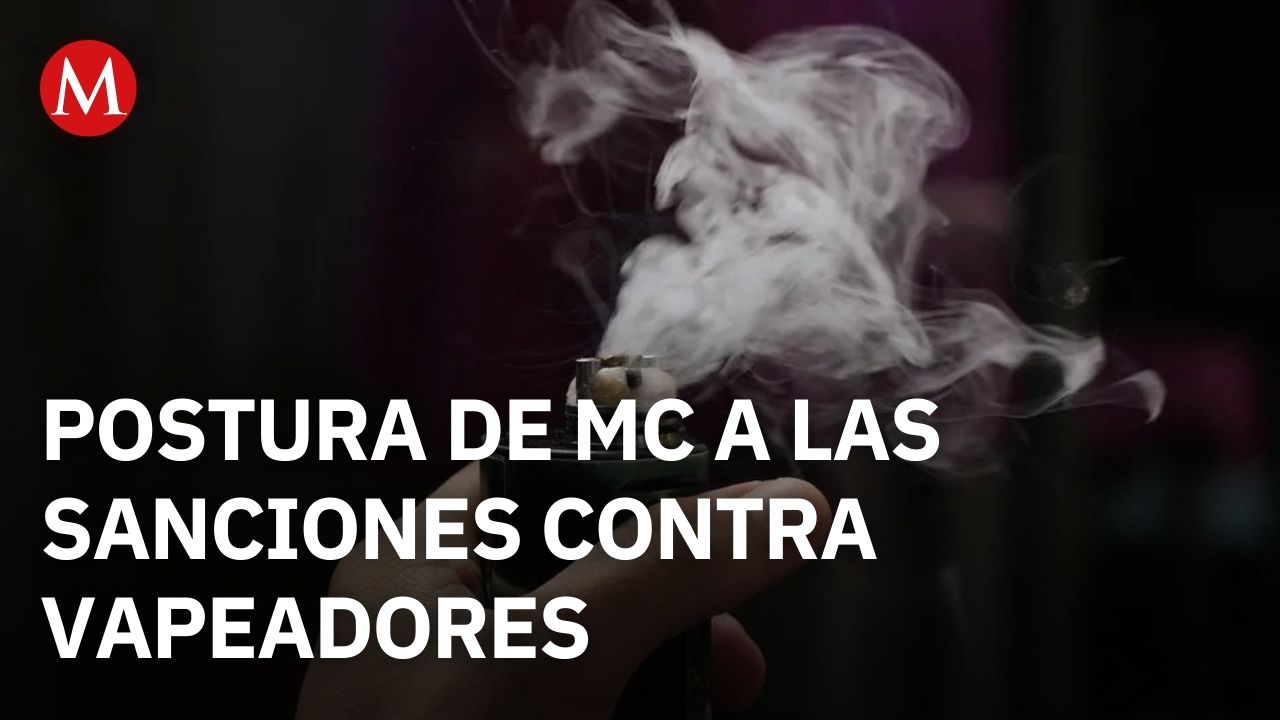 Diputada de MC rechaza reforma que endurece sanciones por vapeadores en México